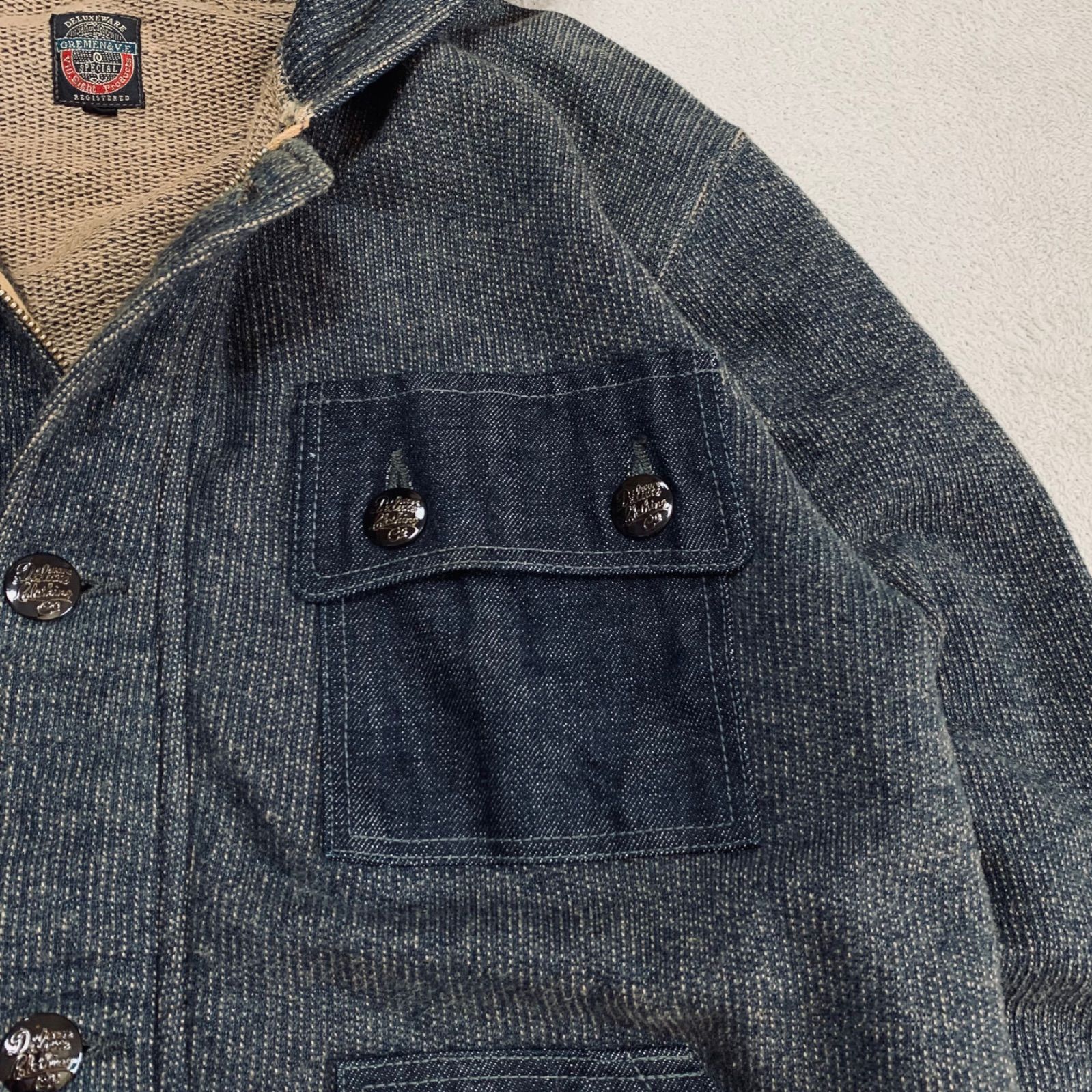DELUXEWARE / Gremen&VILL,Eight BOID ボイド ダブルインディゴ