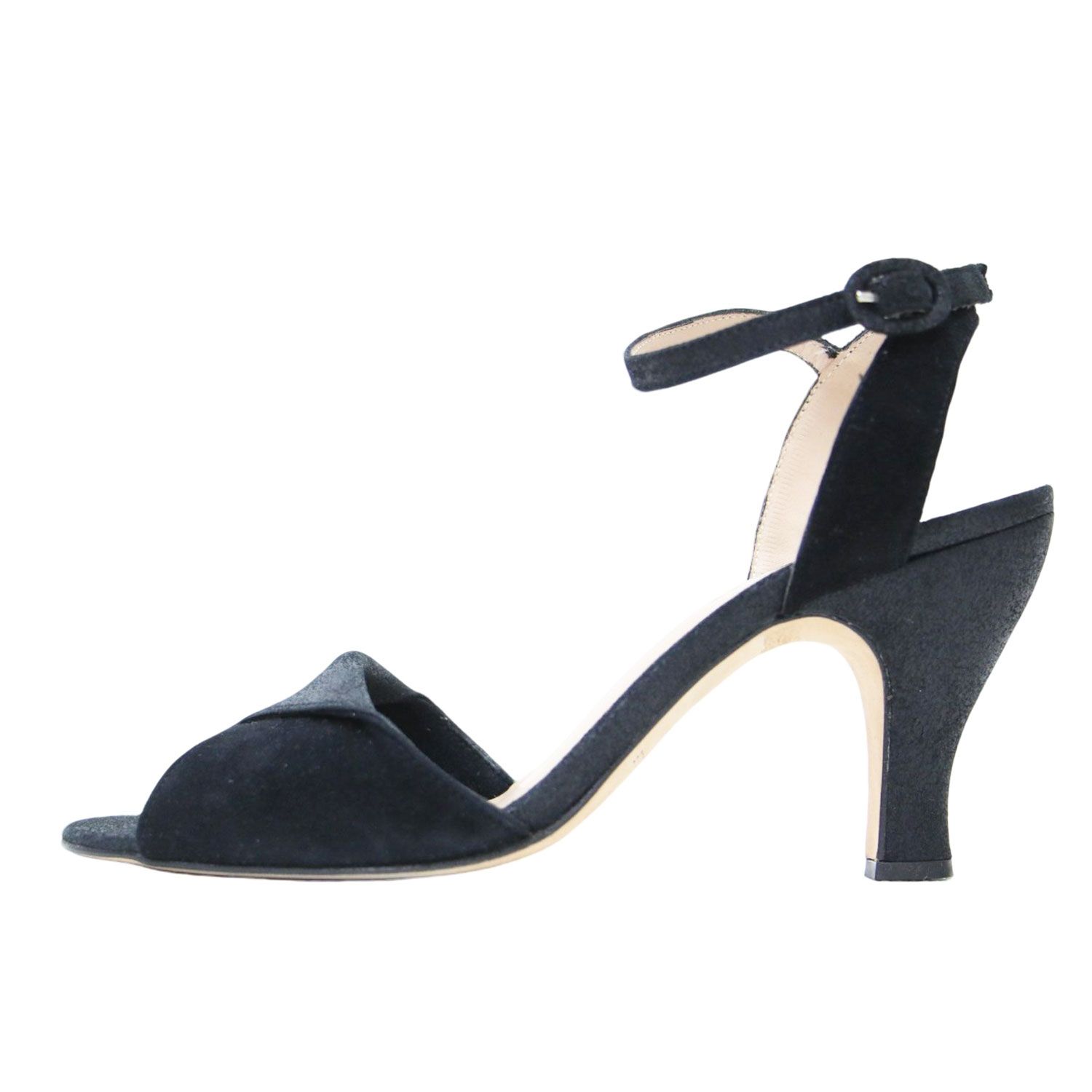 【美品】repetto 　ストラップパンプス37　エナメル×スエード　ブラック 美品】repetto ストラップパンプス37 エナメル×スエード