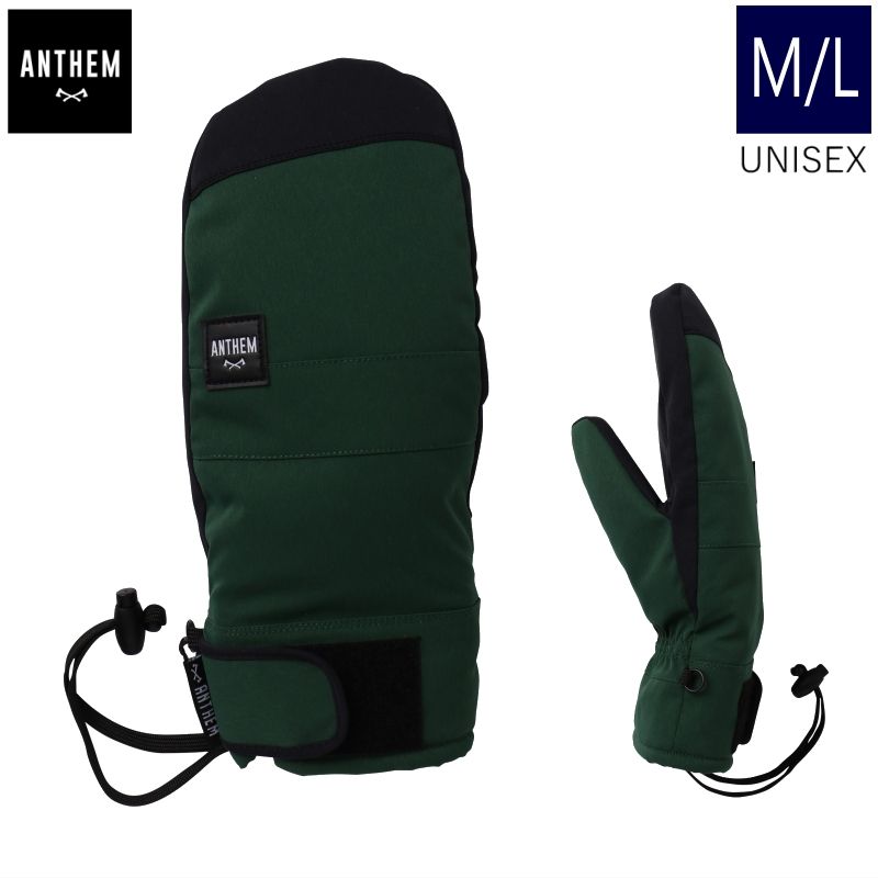 即納 【即納】23-24 ANTHEM RELOAD MITT カラー:FOREST GREEN  M/Lサイズ アンセム  スキー スノーボード グローブ 手袋 ○23-24 ANTHEM RELOAD MITT ｶﾗｰ:FOREST GREEN L