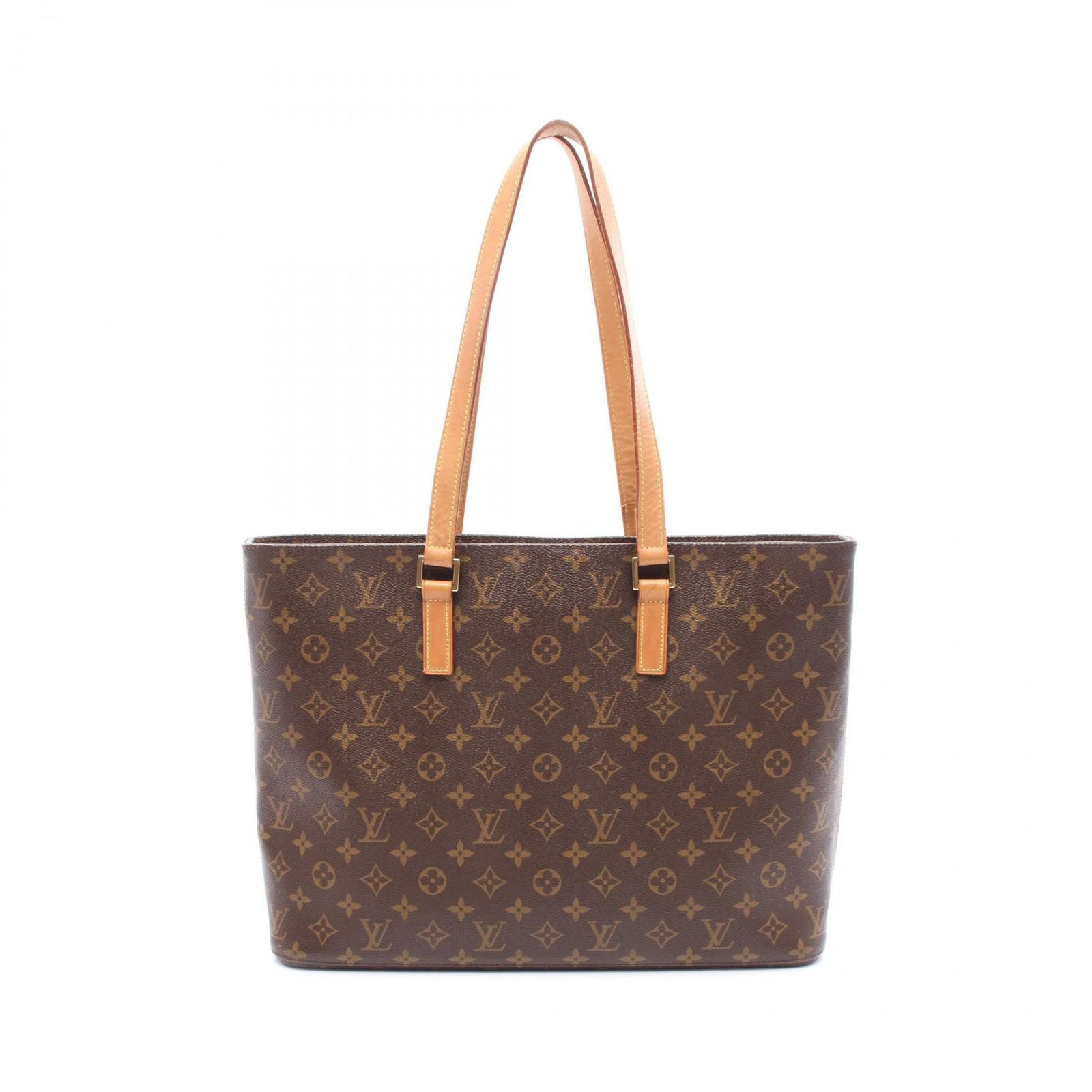 ルイ ヴィトン LOUIS VUITTON トートバッグ ルコ モノグラム M51155 PVCコーティングキャンバス レザー ルコ レディース Used B