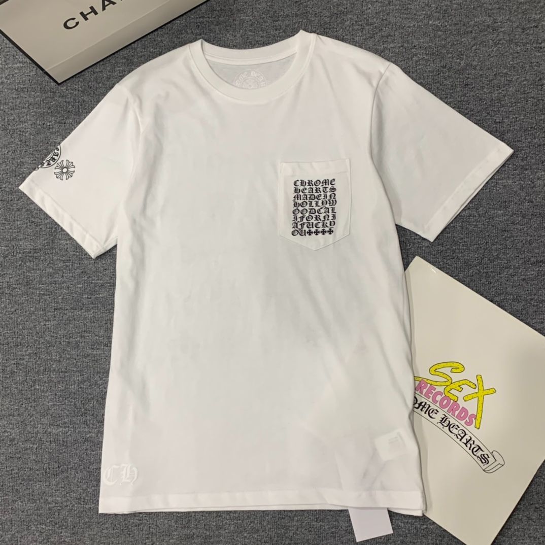 クロムハーツ CHROME HEARTS マルチロゴ バックプリント Tシャツ