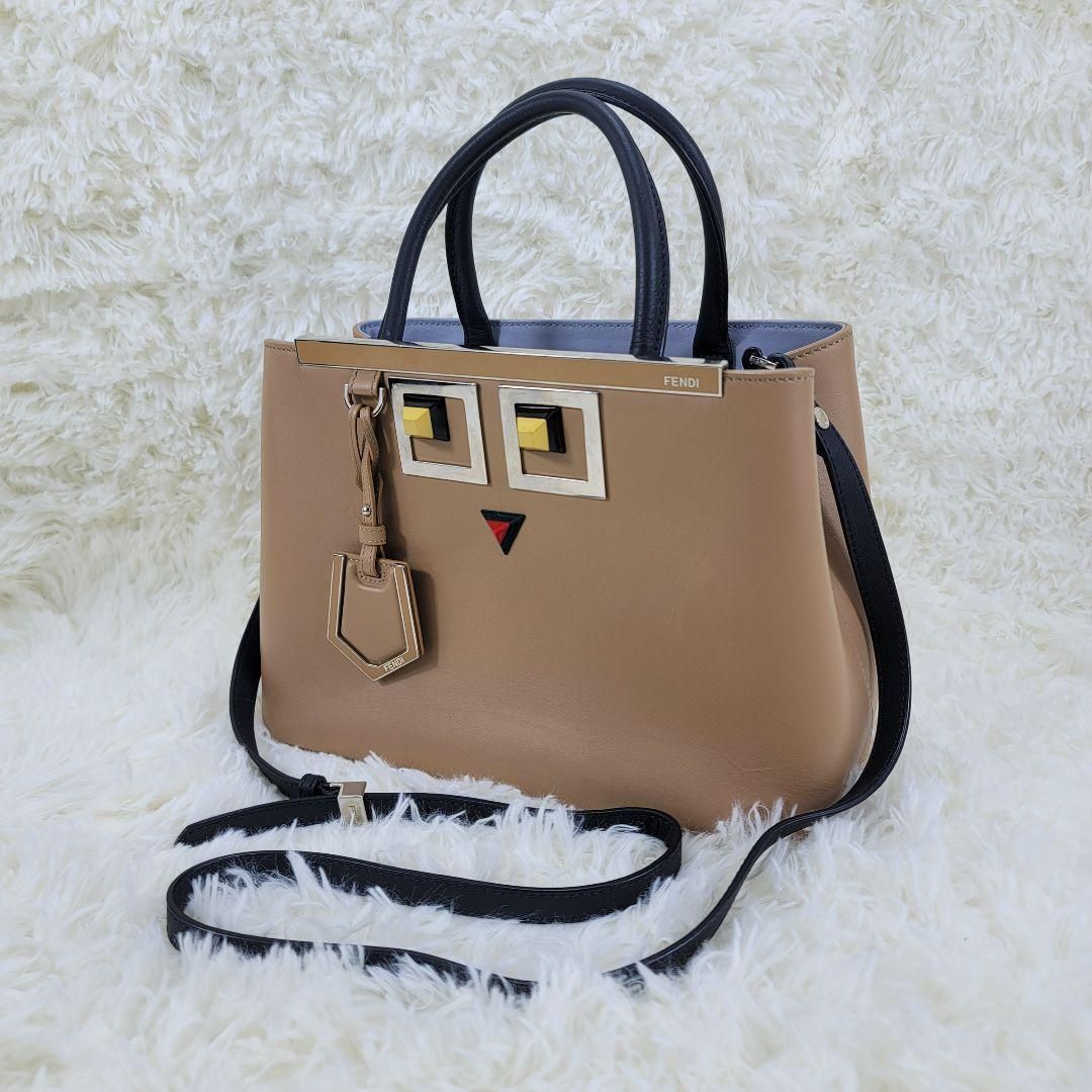 FENDI プチトゥージュール ヒプノタイズ 2WAY ハンドバッグ ショルダー