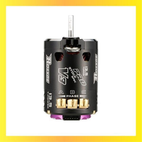 送料無料 GoolRC ロケットV3 540 13.5TセンシングブラシレスSPECモーターブラック1/10 RCレーシングカートラック用