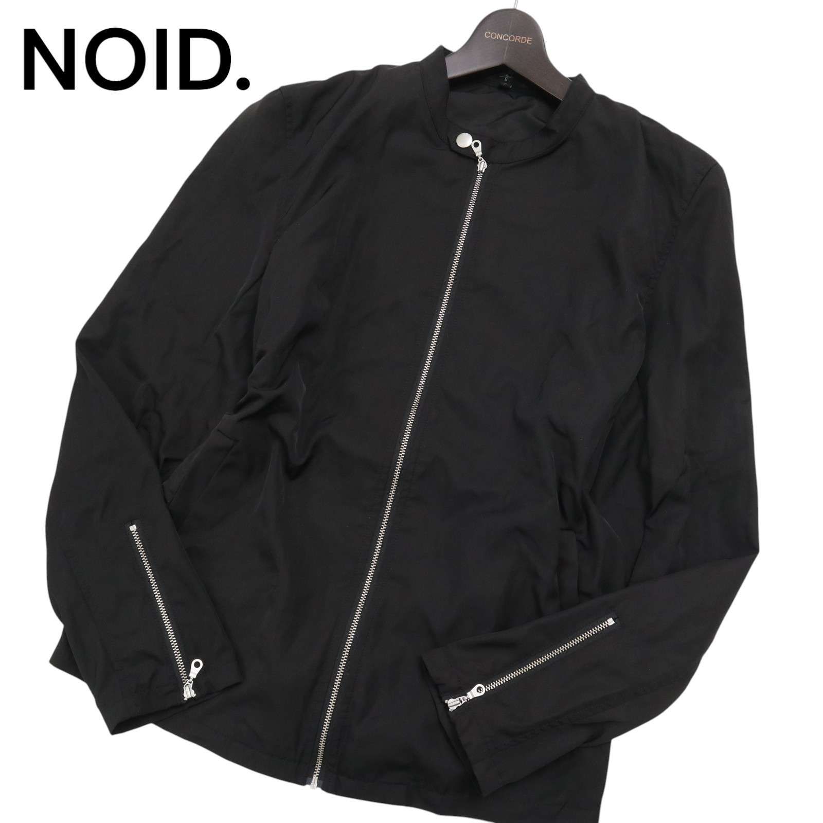 NOID. ノーアイディー 通年☆ シングル ライダース ジャケット 