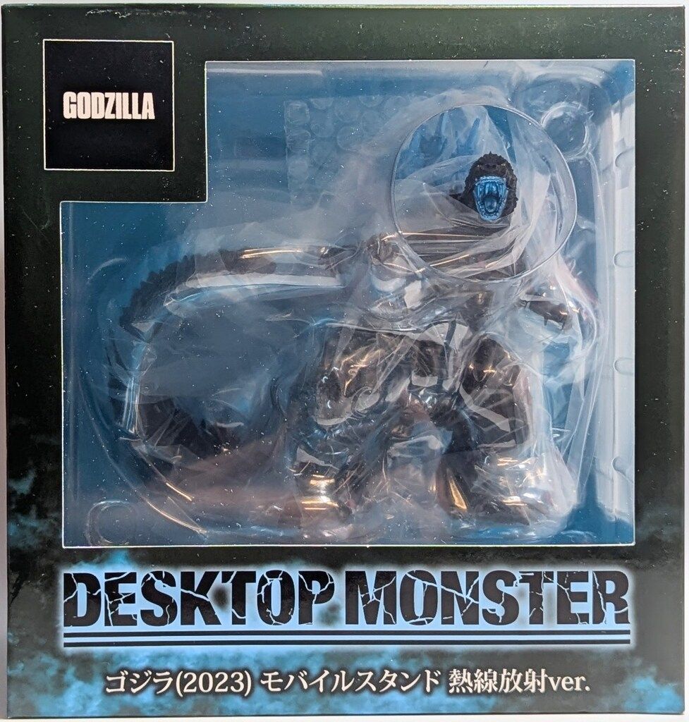 【未開封】ゴジラ （2023）デスクトップモンスター 熱線放射ver セブンツー DESKTOP MONSTER ゴジラ(2023) モバイルスタンド