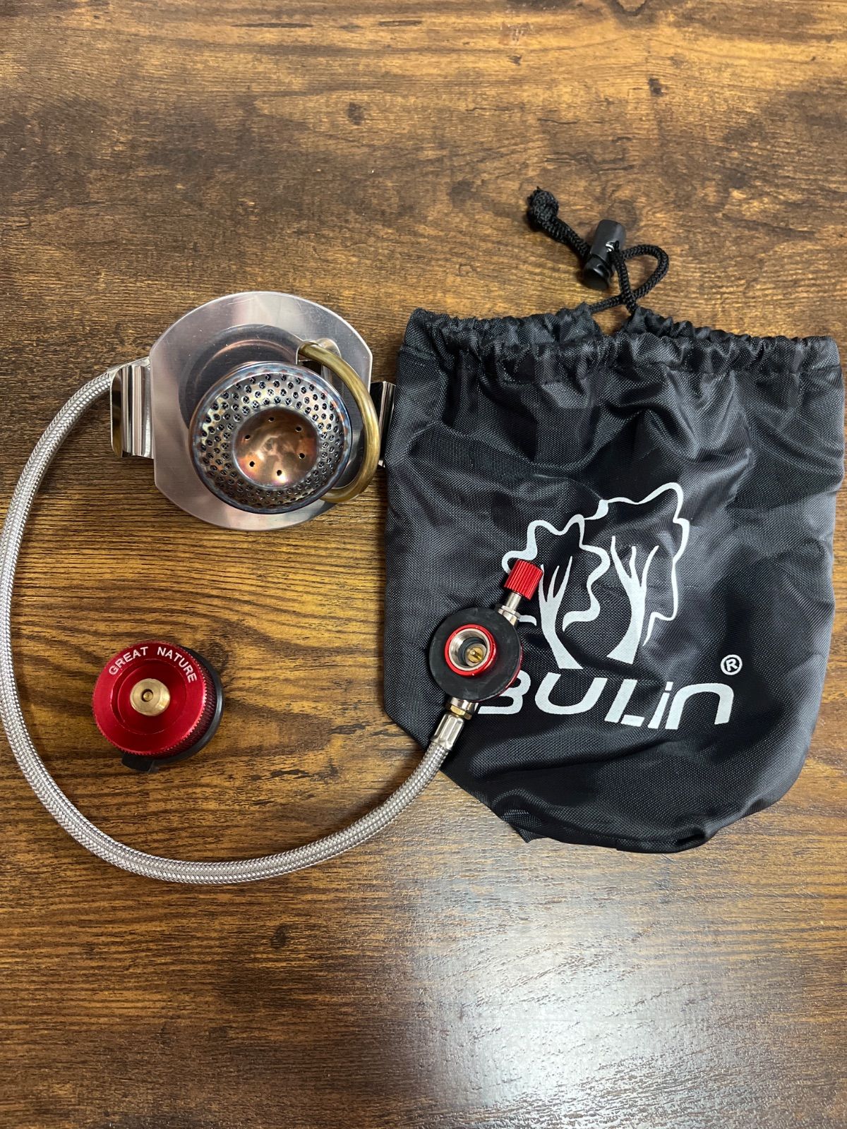 トランギア　純正　アダプター付き Amazon | BULIN トランギア互換アダプター (ストームクッカーに