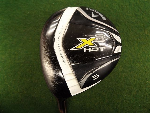2378 X2 HOT LH 5W 19° 純正カーボン S カバー無 キャロウェイ フェアウェイウッド レフティ ..960861