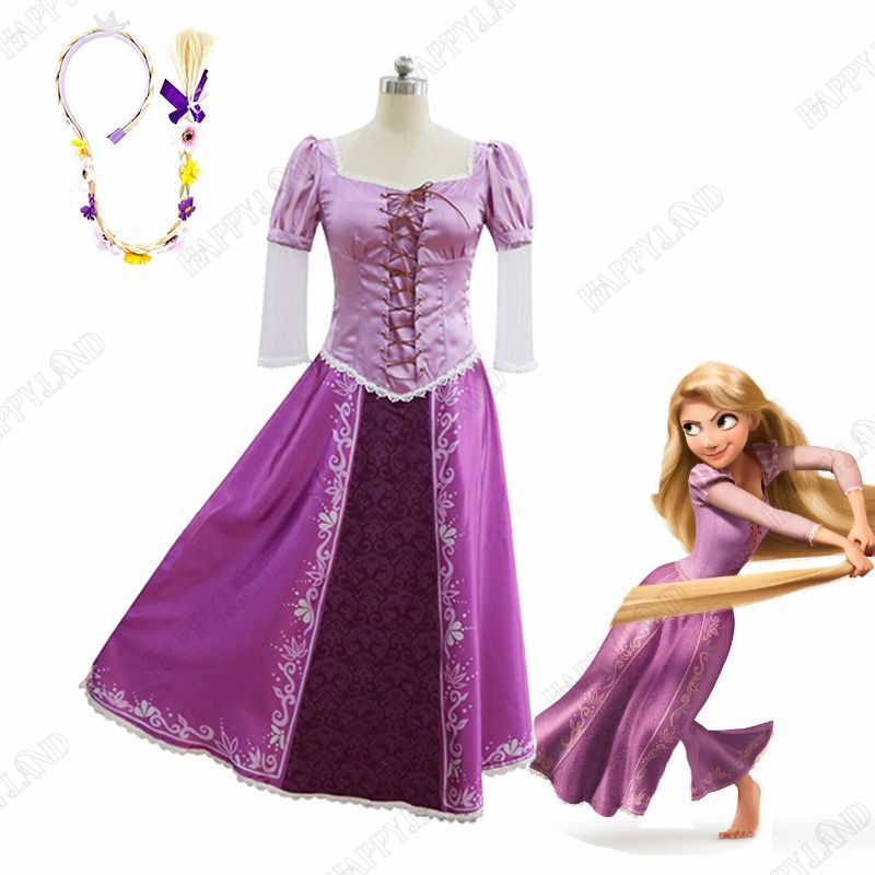 塔の上のラプンツェル☆Ever After☆仮装☆コスプレ衣裳フルセット☆