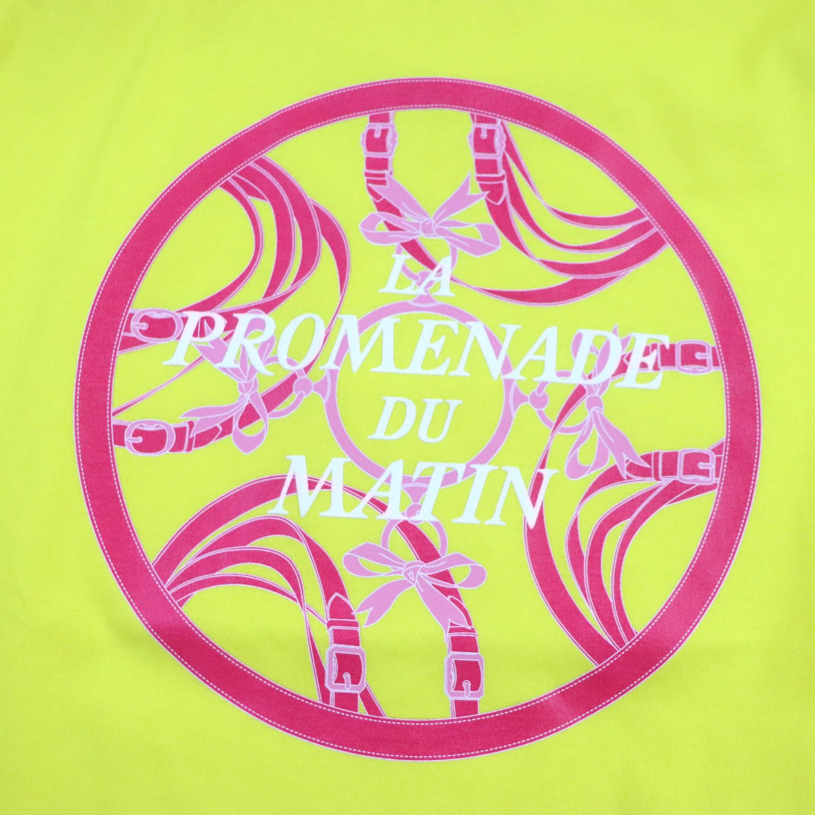 未使用品☆HERMES エルメス 22AW コットン100％ La PROMENADE du matin  