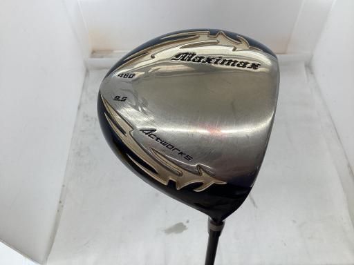 ワークスゴルフ Actworks MAXIMAX 9.5° ドライバー DR WORKTEC V-SPEC α-III フレックスR メンズ 男性用 右利き 右用 Dランク ゴルフクラブ