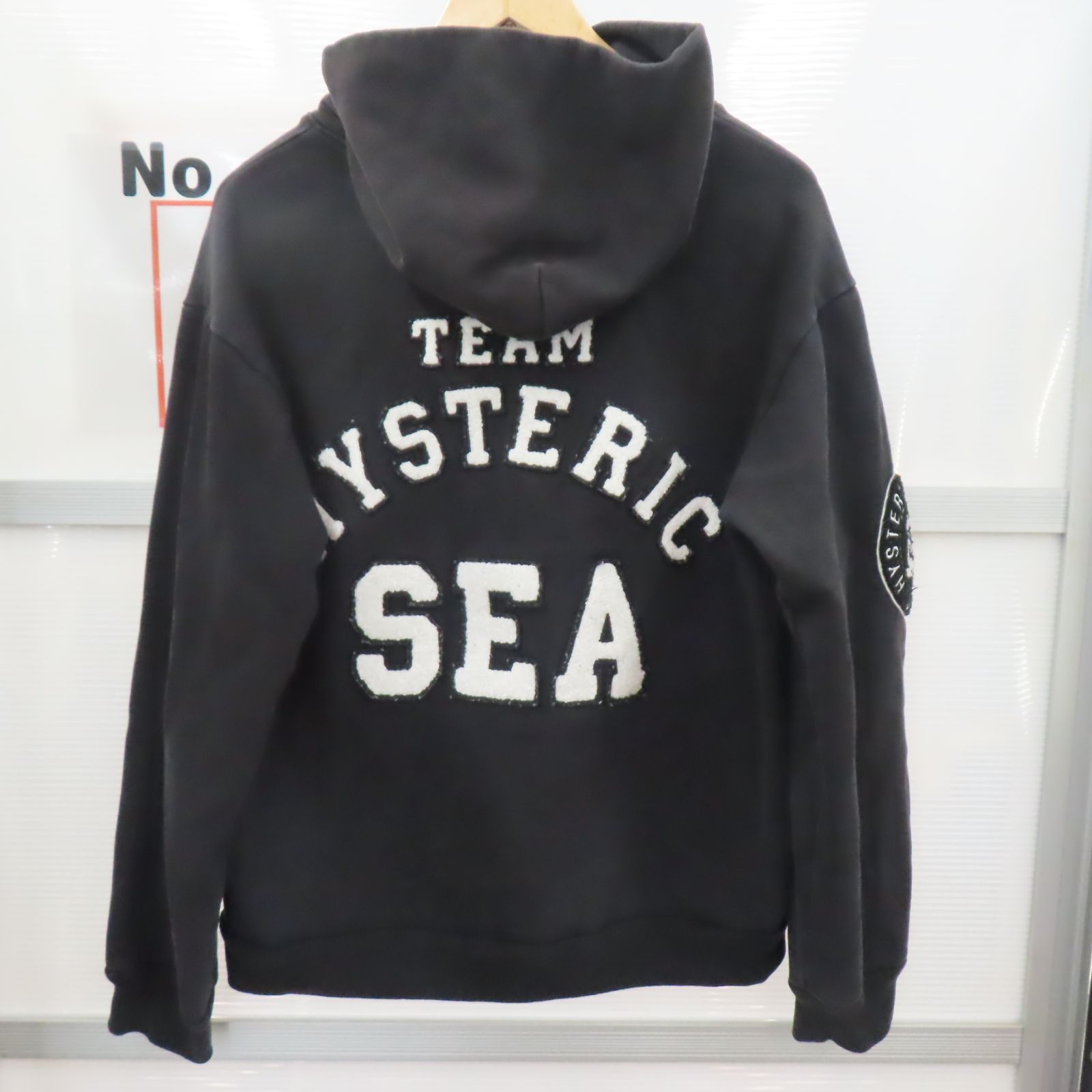 HYSTERIC GLAMOUR × WIND AND SEA パーカー WIND AND SEA × Hysteric glamour コラボ パーカー