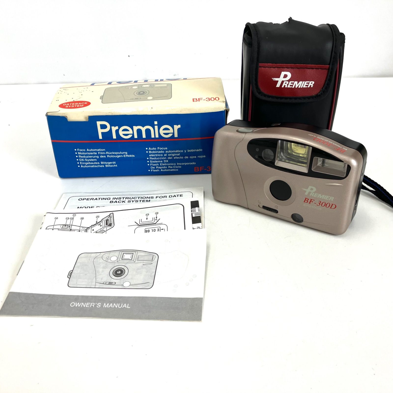 228676】 PREMIER BF-300D AUTO FOCUS ジャンク品 部品取り 外観美品