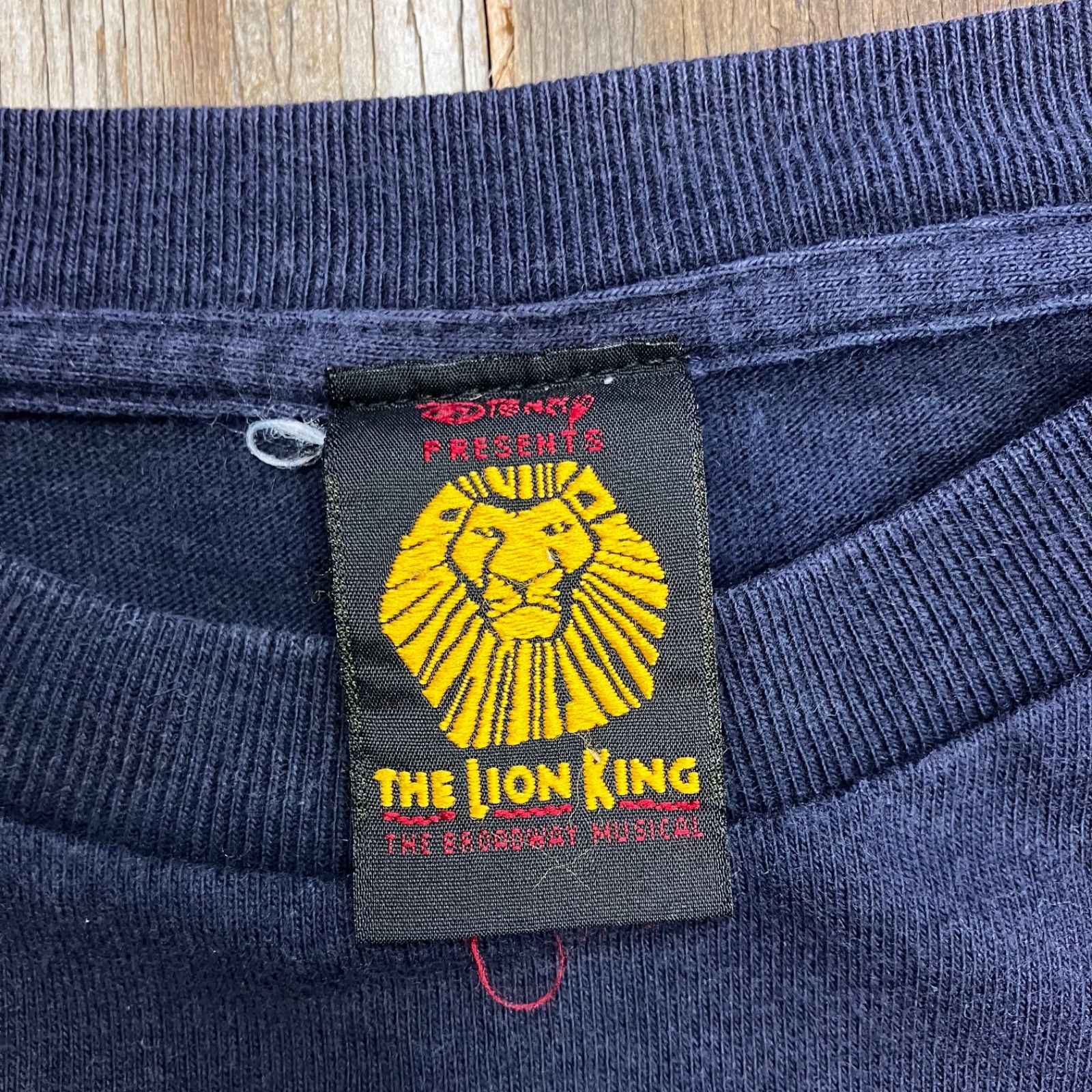 THE LION KING ライオンキング Tシャツ ネイビー ミュージカル 