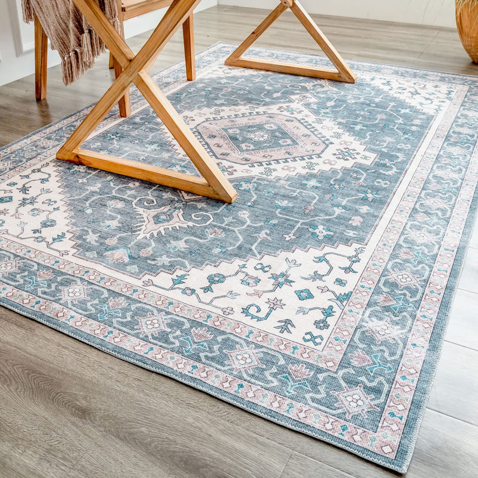 レア‼️ビンテージ レトロポップ 花柄&蝶々 リバーシブル こたつかけ