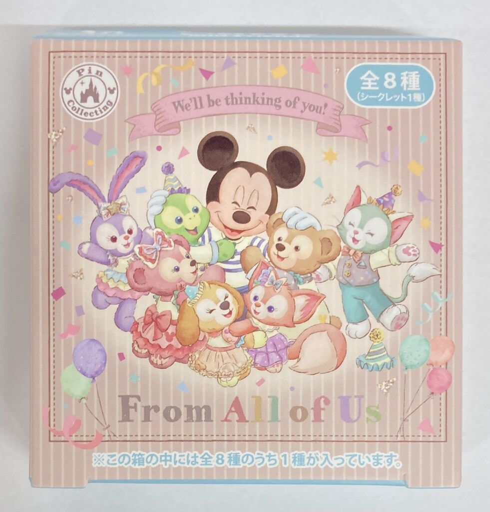 東京ディズニーシー ピンバッジ Duffy and Friends/From ALL of Us