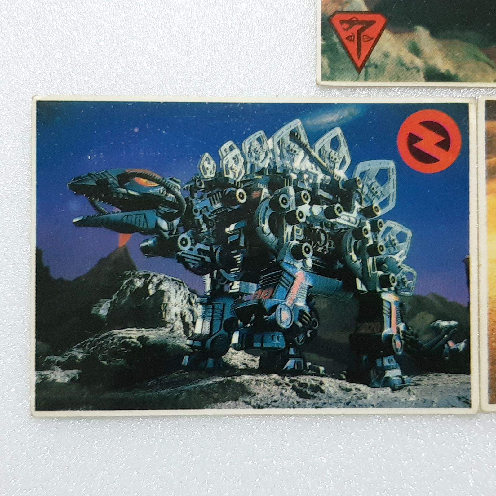 TOMY 森永ウェファーチョコ ゾイドシール ガイサック ゴルドス サイカーチス 80年代 森永 ZOIDS 旧ゾイド 当時物 ウエハースシールセット  食玩 マイナーシール - メルカリ