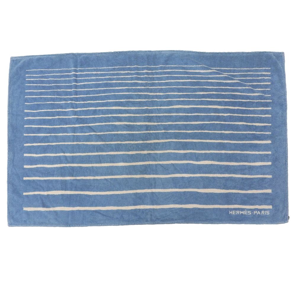 エルメス HERMES コットン100％ ビーチタオル 90×150cm