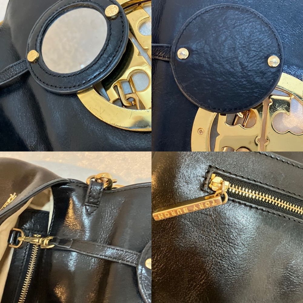 トリーバーチ TORY BURCH ゴールドロゴモチーフ レザーチェーン 