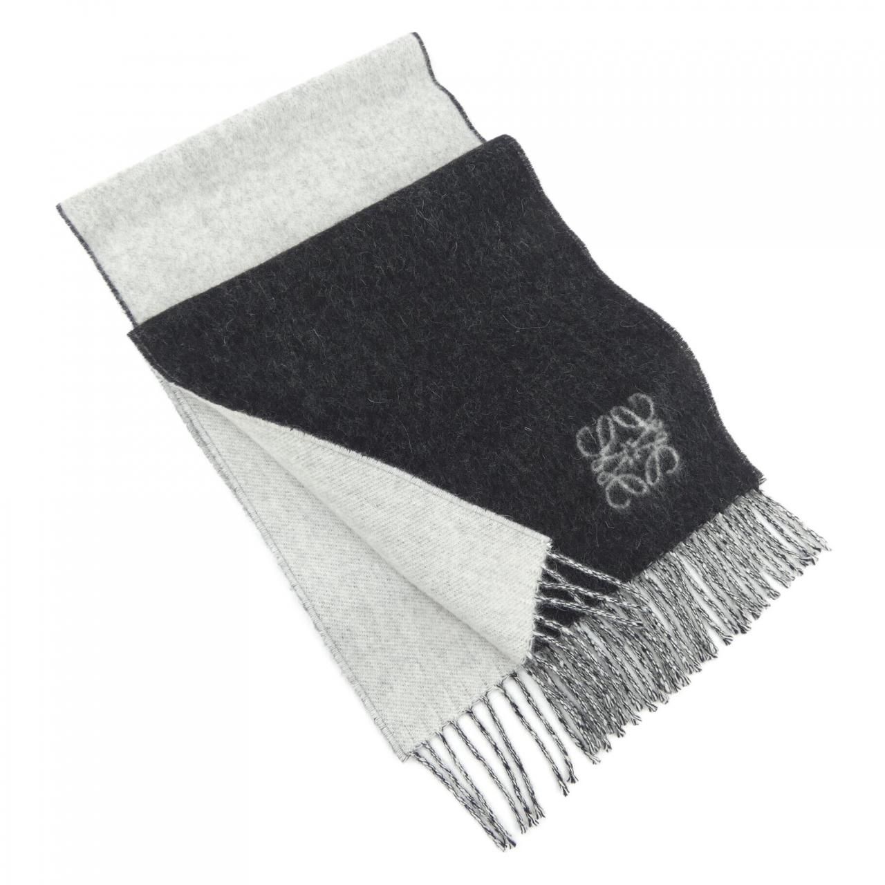 LOEWE ウールマフラー グレー ロエベ LOEWE MUFFLER LOEWE ウール マフラー グレー 楽天市場】ロエベ