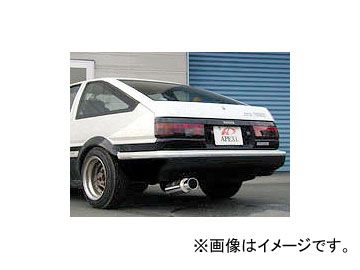 アペックス N1エボリューション マフラー 162AT004 トヨタ カローラレビン/スプリンタートレノ E-AE86 4A-GEU 1983年05月～1987年05月