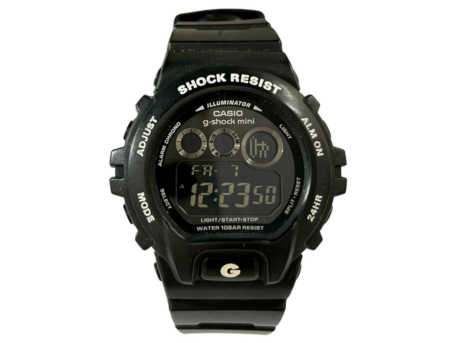 G-Shock Mini ブラック デジタル腕時計 CASIO (カシオ) G-SHOCK MINI Gショック ミニ デジタル腕時計