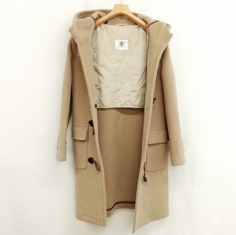 フランス製】グローバーオール ダッフルコート ヘリンボーン ムーア