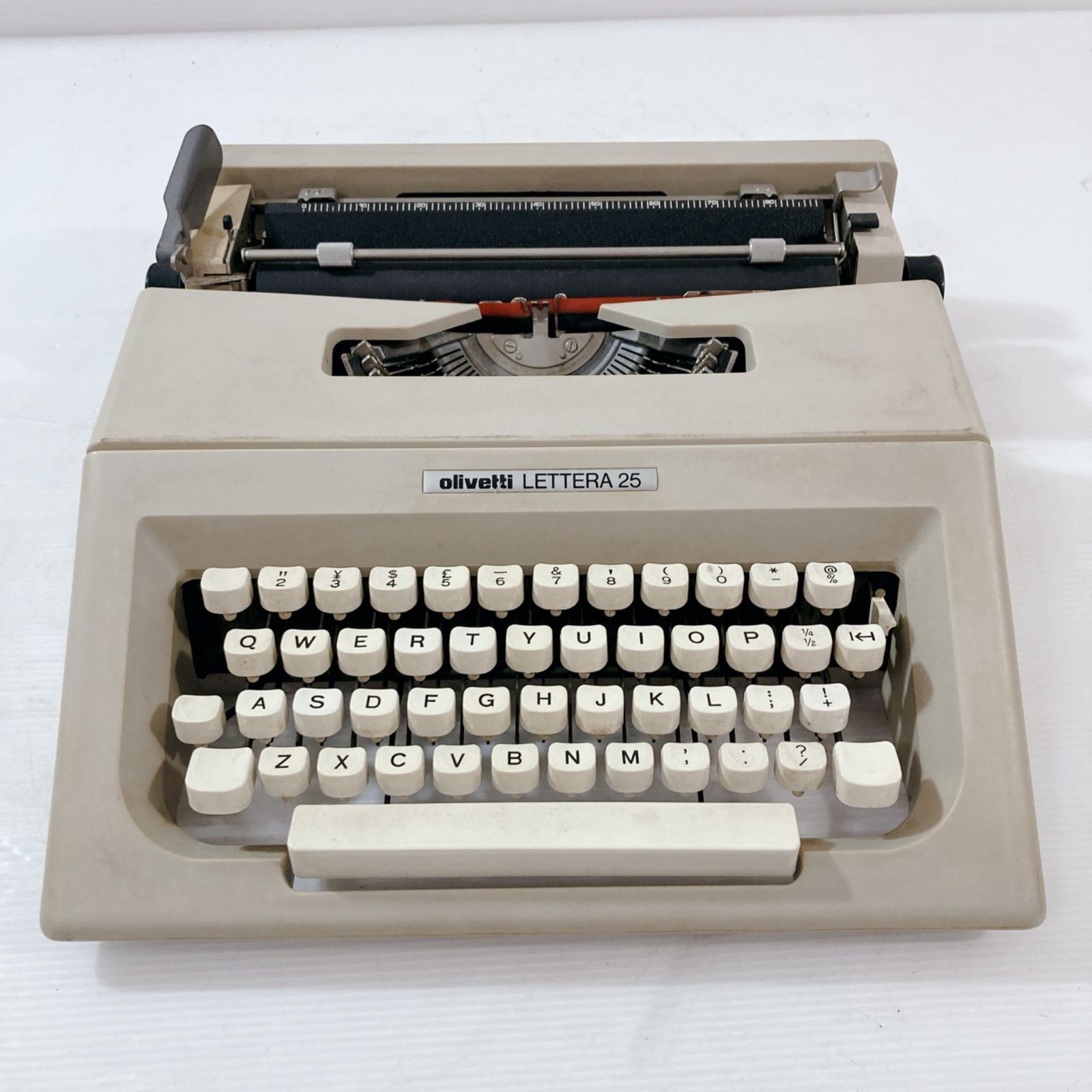 昭和レトロ olivetti オリベッティ Lettera DL タイプライター 専用 