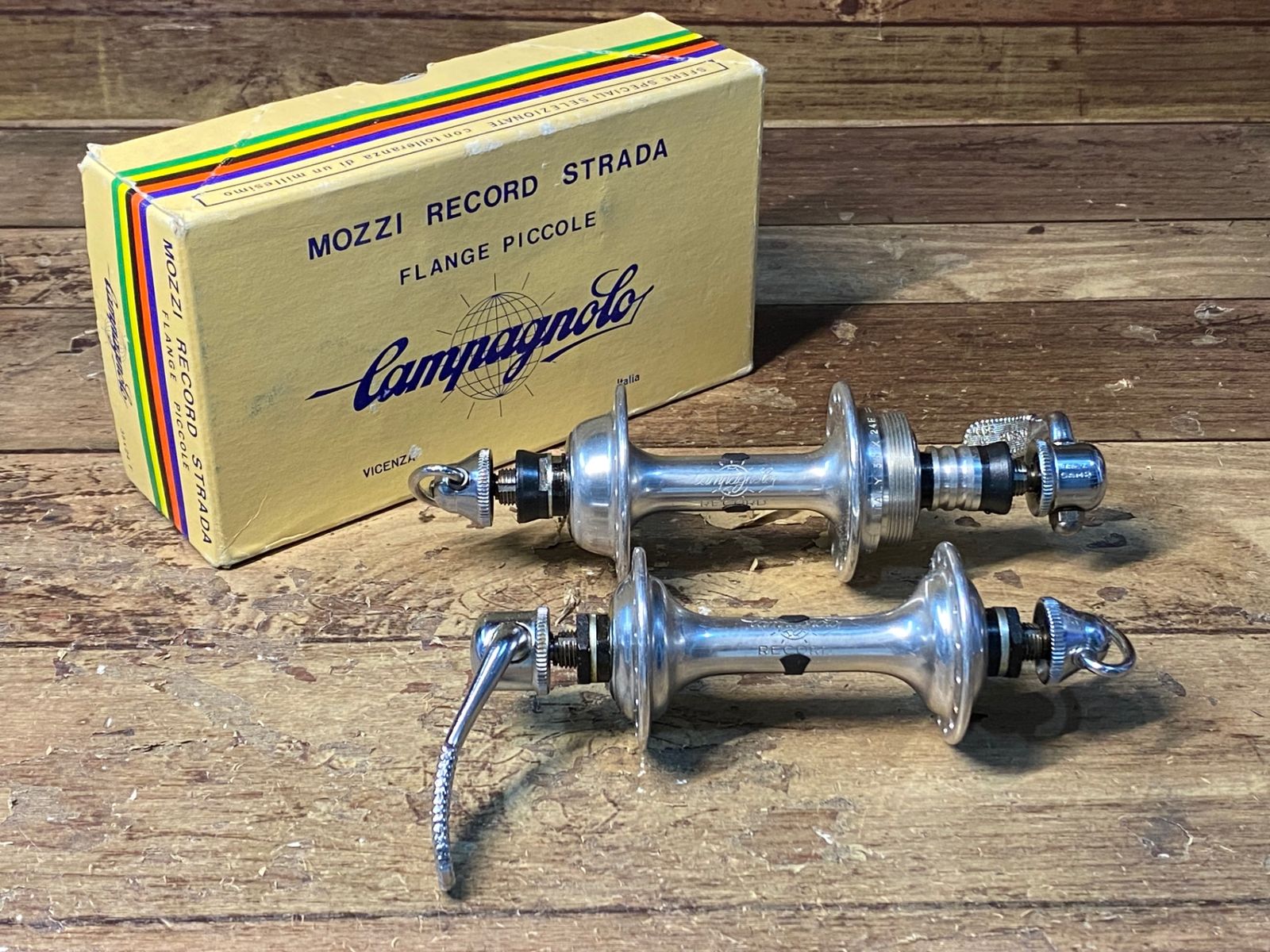 HW302 カンパニョーロ CAMPAGNOLO ヌーボレコード Nuovo Record ハブ 32H 100×126mm ボスフリー - メルカリ