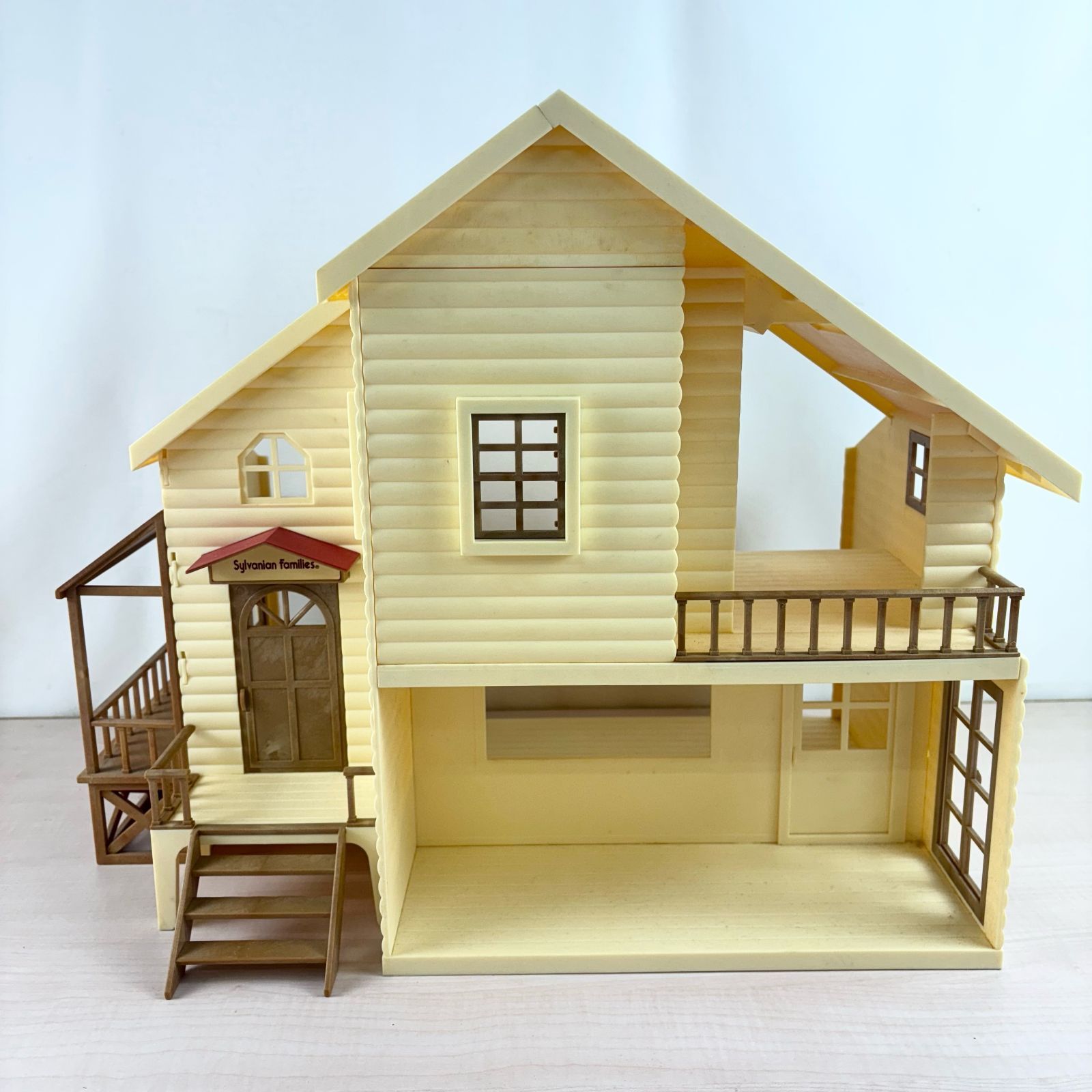 初期】シルバニアファミリー 赤い屋根の大きなお家 ハ-21 - メルカリ