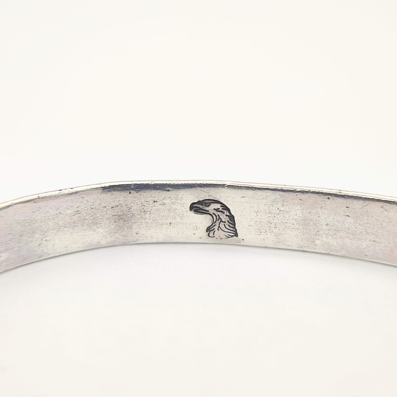 美品】ラリースミス LARRY SMITH THIN TRIANGLE BRACELET LEAF 