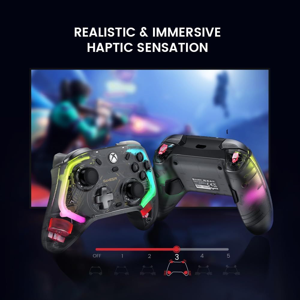 ホール効果スティック-アナログトリガー搭載 X|S用ゲームコントローラー
