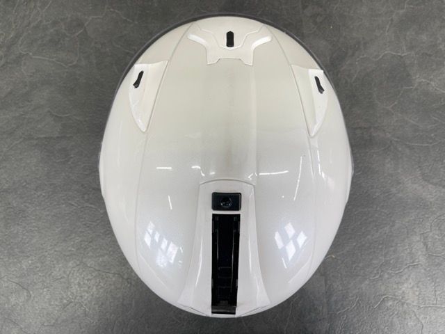 ZENITH ジェットヘルメット ホワイト　中古 ワイズギア YAMAHA（ヤマハ）ジェットヘルメット サンバイザー