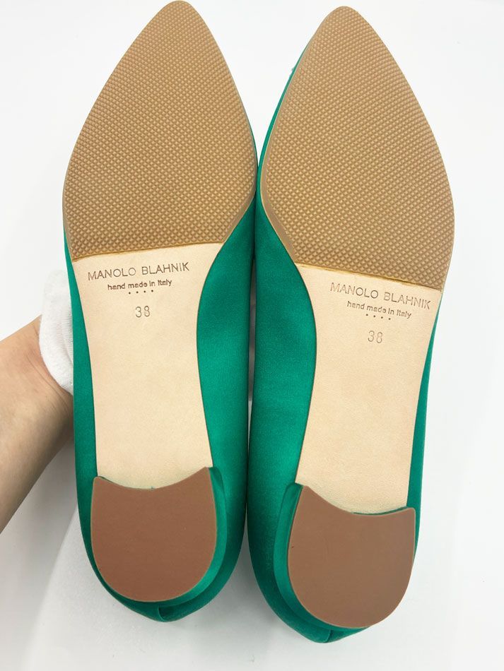 MANOLO BLAHNIK マノロブラニク ハンギシ レディース フラット