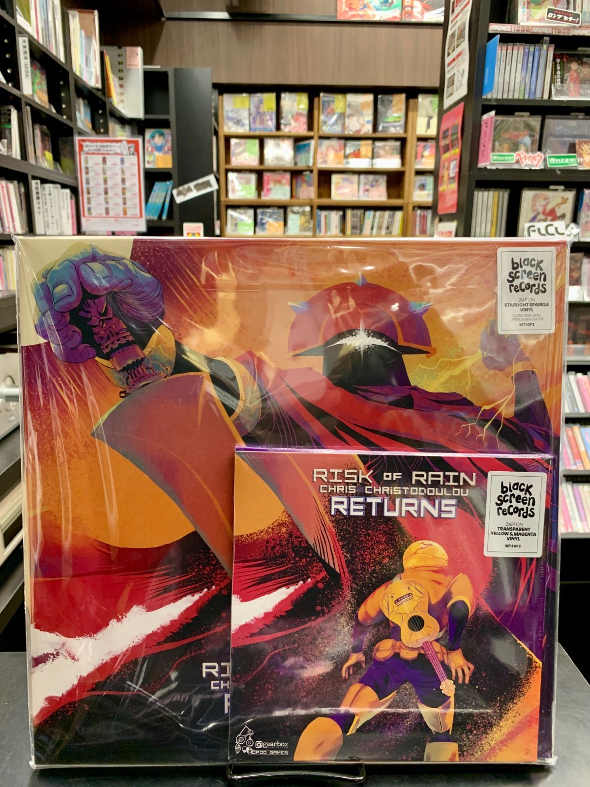 レコード LP２枚組 EP２枚組 RISK OF RAIN RETURNS リスク オブ レイン リターンズ CHRIS CHRISTODOULOU クリス クリストドゥールー