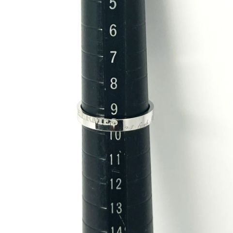 HERMES エルメス カルトゥーシュ リング 750WG ＃50 ブランド 