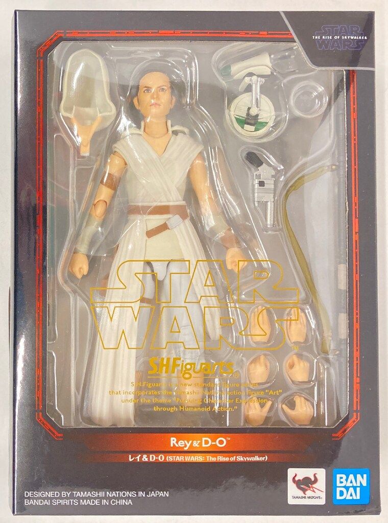 BANDAI SPIRITS S.H.Figuarts STAR WARS レイ u0026 D-O (STAR WARS: The Rise of Skywalker)