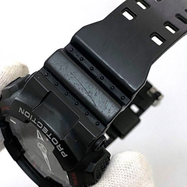 カシオ 腕時計 G-Shock ブラック GA-120 時計 メンズ ラバー - フリマ