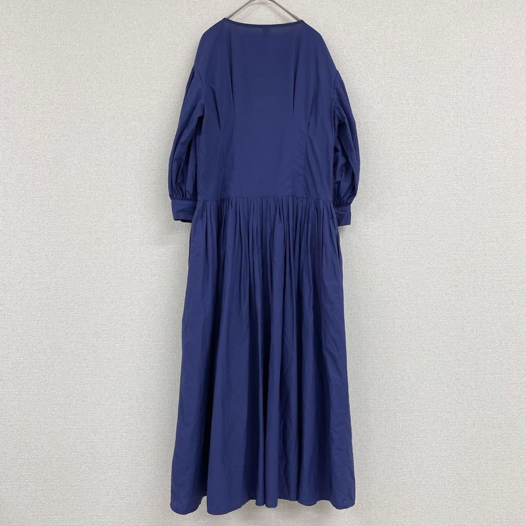 インド製コットン 青