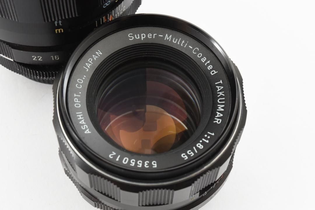 【ダブルレンズセット】 SMC Takumar 55mm 200mm SO249 ダブルレンズセット】 SMC Takumar 55mm 200mm SO249 【公式通販】