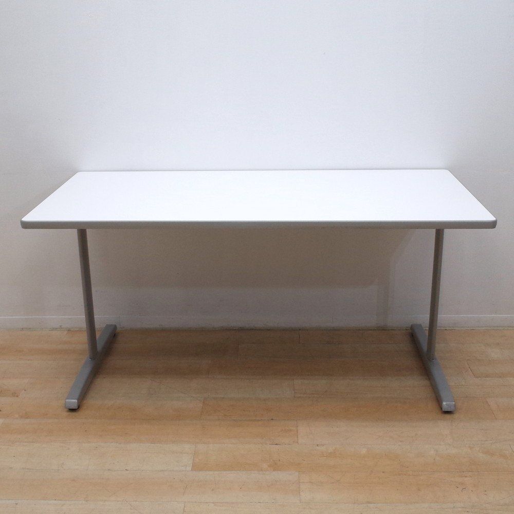 okamura オカムラ 8177シリーズ ミーティングテーブル W1500 D750 H700 ホワイト 会議室 荷物台 作業台 EG17231 オフィス家具