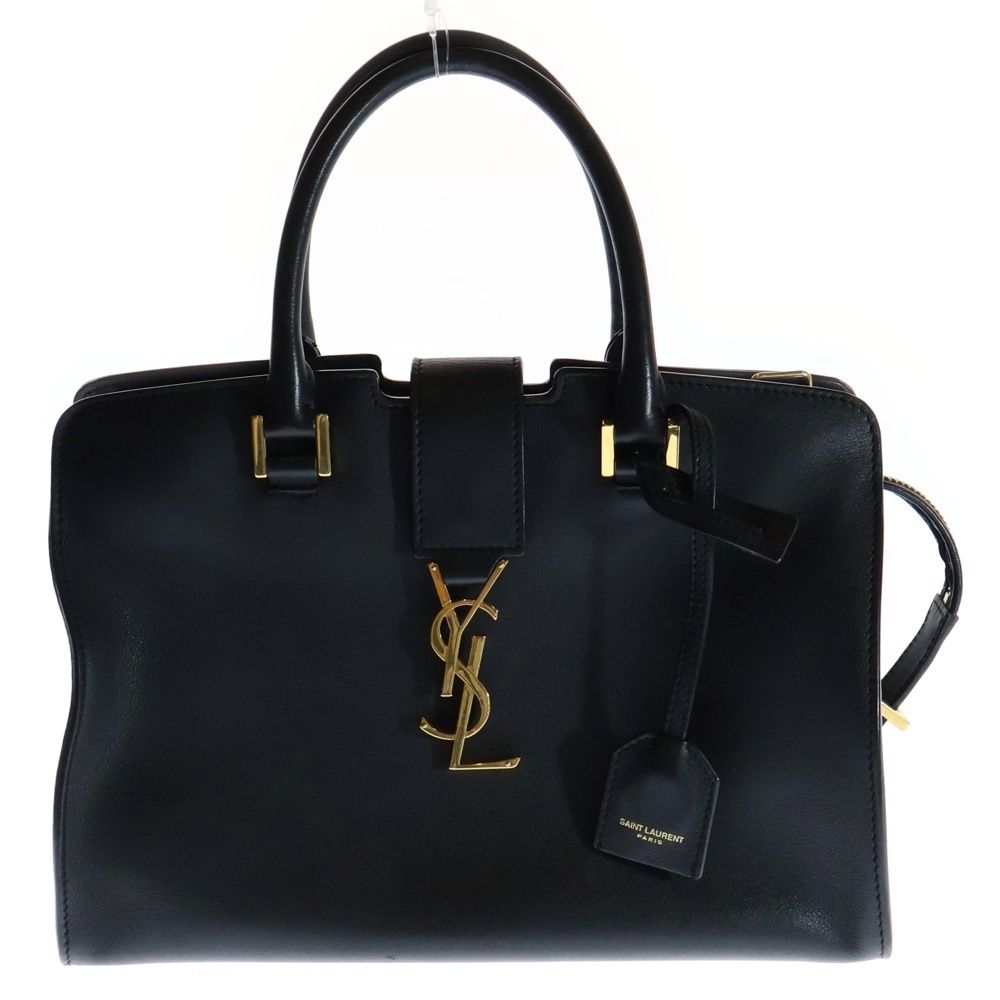【SAINT LAURENT】カバス ゴールド ロゴ トートバッグ・中古 楽天市場】【中古】SAINT LAURENT カバス バッグ スモール 2WAY