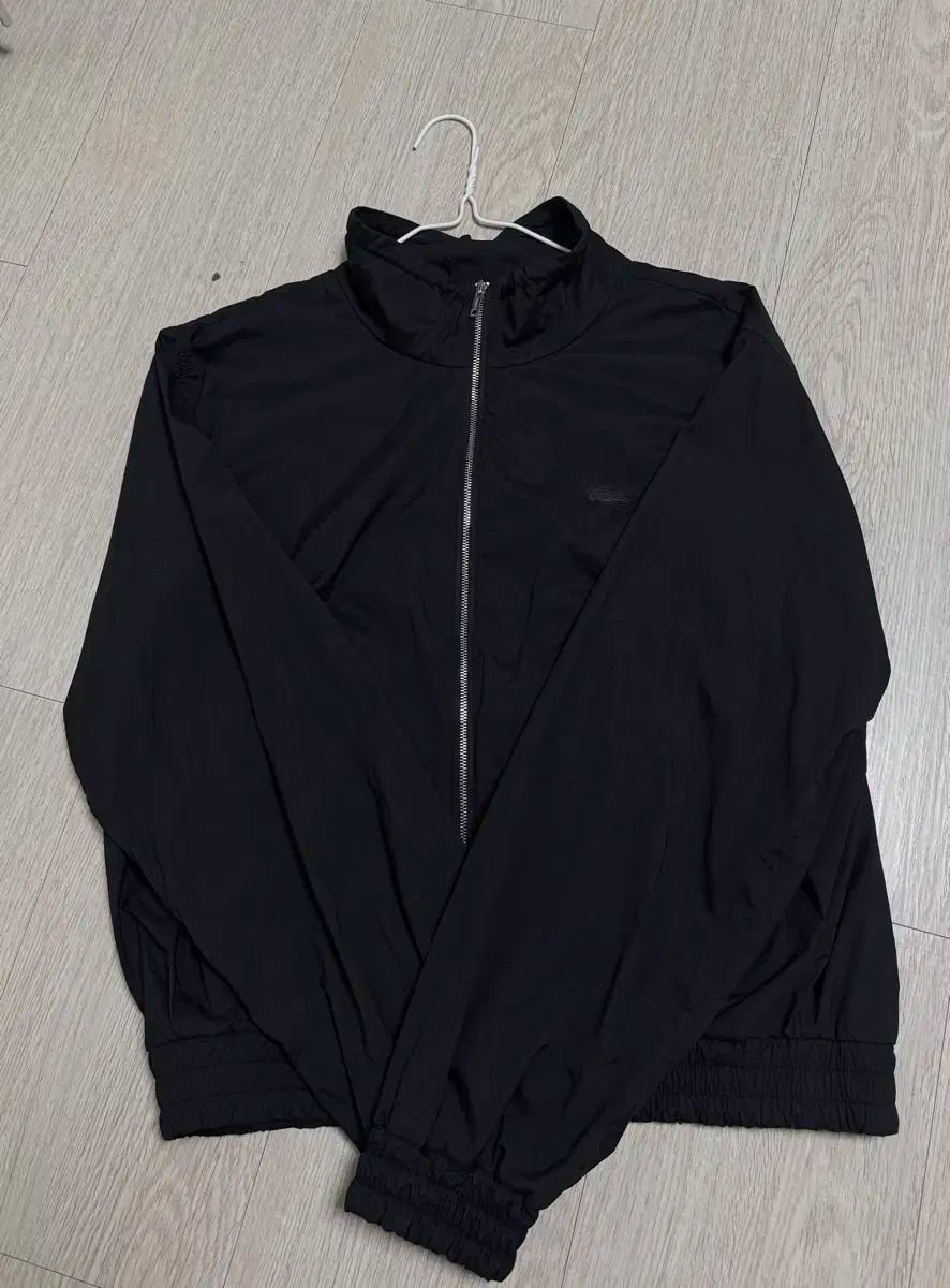 LACOSTE ラコステ レディース ハイネック ウィンドブレーカー 黒