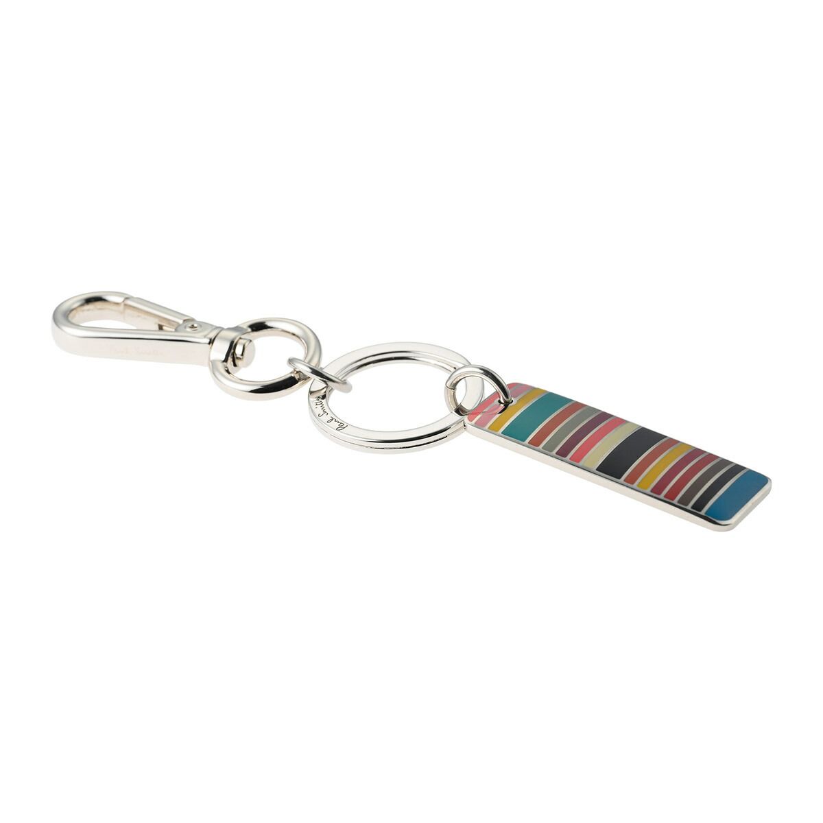 新品 ポールスミス PAUL SMITH キーホルダー KEY HOLDER シルバー