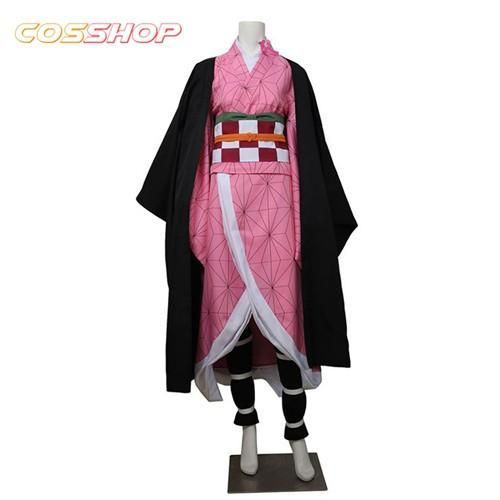 鬼滅の刃 コスプレ衣装 竈門 禰豆子 かまど ねずこ 着物 和服 風 コスプレ衣装 イベント 演出服 二次会 cosplay