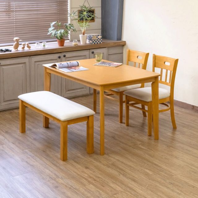 LINSY　ダイニングコタツ　120×80　長方形　掛布団セット　ライトブラウン LINSYダイニングコタツ120・掛け布団セット 2カラー ダーク