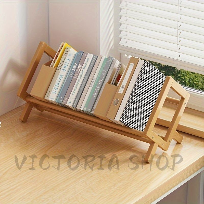 デスクハッチ、デスクブックシェルフ、デスクトップストレージラック