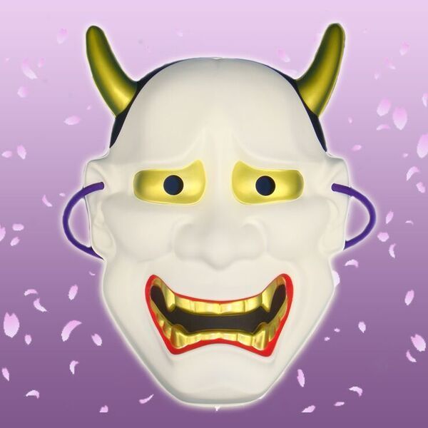 ハ*ん様 伝統的な日本の鬼お面2点セット ハ*ん様 伝統的な日本の鬼お面2点セット ハ