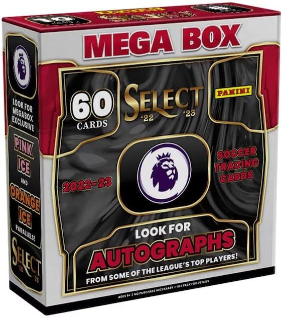 Soccer 2022-23 Panini Select Premier League Card Mega Box サッカー パニーニ セレクト プレミアリーグ カード メガボックス