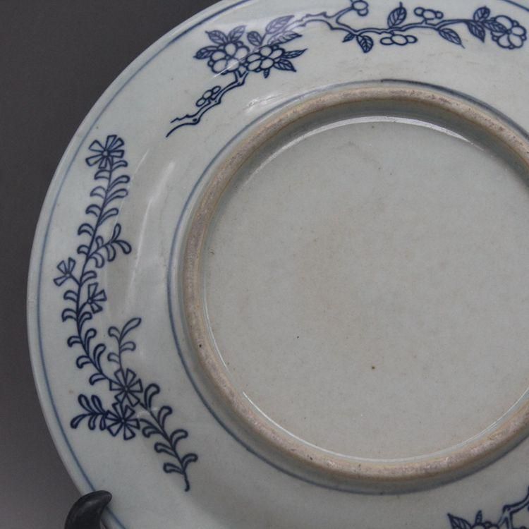 清乾隆青花双鳳紋磁器皿 景徳鎮 陶磁器 装飾品 現代工芸品 美術品 置物 清乾隆青花双鳳紋磁器皿 景徳鎮 陶磁器 装飾品 現代工芸品 美術
