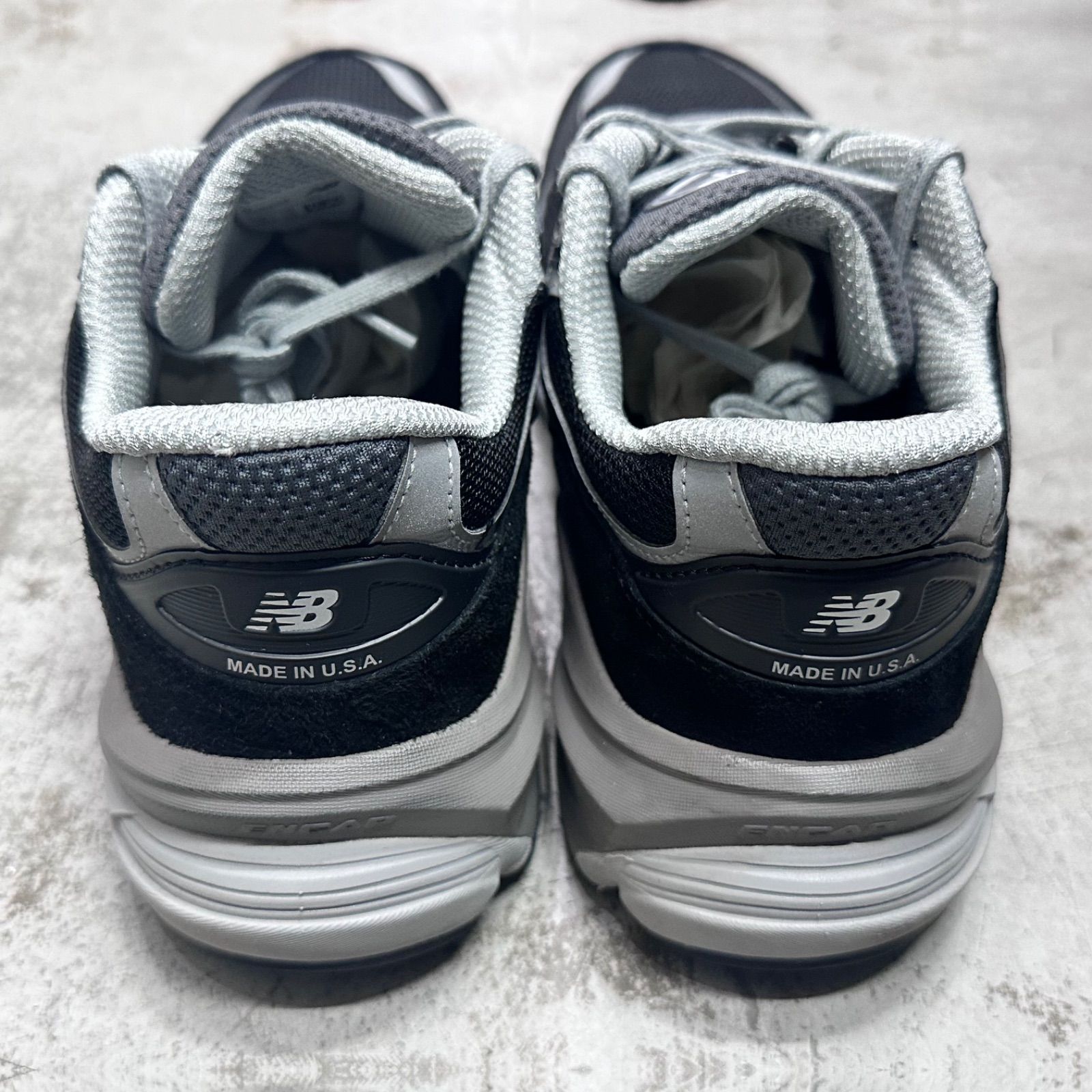 参考上代39600円 New Balance 990V6 Black スエード スニーカー